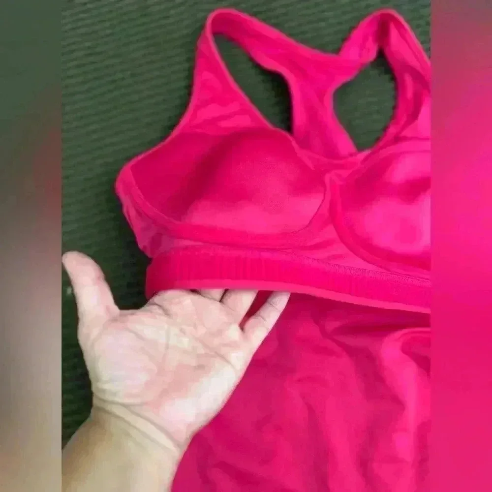 NIKE Nike Dri-Fit IN PINK TANK TOP IN L